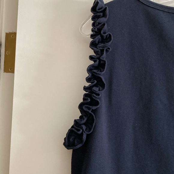 Sundays Navy Ruffle Dress - Picture 6 of 7